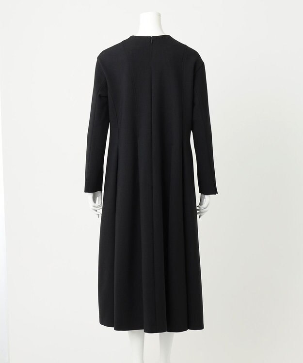 今季物！23区ワンピース　ブラック 洗える】クリスタルアムンゼン ワンピース / 23区 L