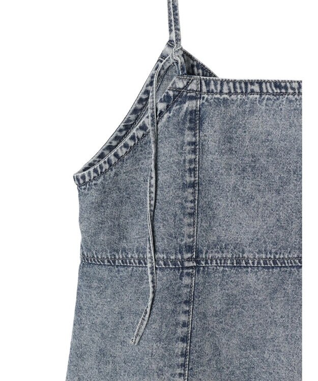 Green Parks ・ＥＬＥＮＣＡＲＥ　ＤＵＥ　デニムロングキャミ Light Indigo