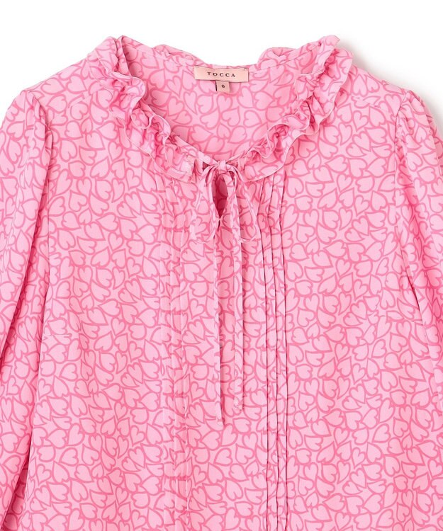 TOCCA 【chayさん着用】HEART RUSH ブラウス ピンク系5