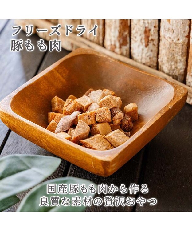 PET PARADISE プレミアムフード フリーズドライ 豚もも肉 20g -