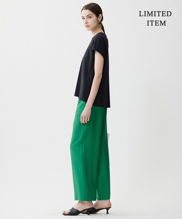 ICB 【WEB限定・接触冷感・UVカット・速乾】マットスキューバ 半袖プルオーバー ブラック系