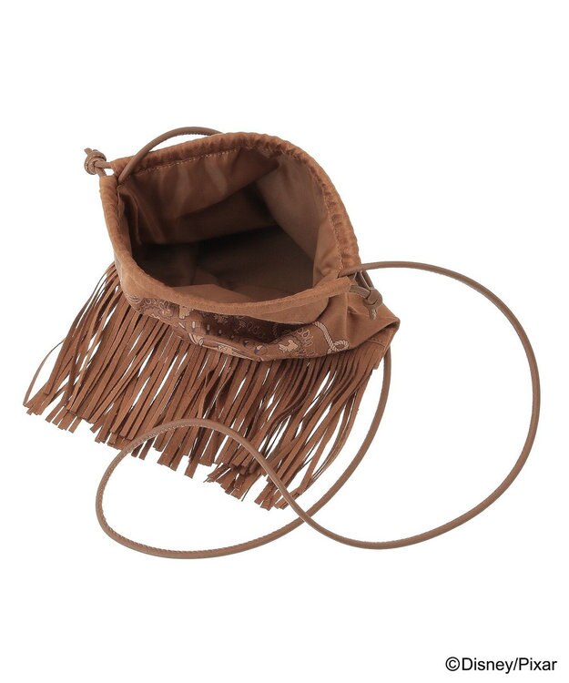 Green Parks ＴＯＹ　ＳＴＯＲＹ　／　フリンジポシェット Brown