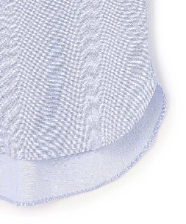 J.PRESS MEN 【吸水速乾 / 抗菌防臭 / 遮熱 / 防シワ】【J.PRESS OXFORD JERSEY】カノコインレイ半袖 シャツ / B.D. サックスブルー系