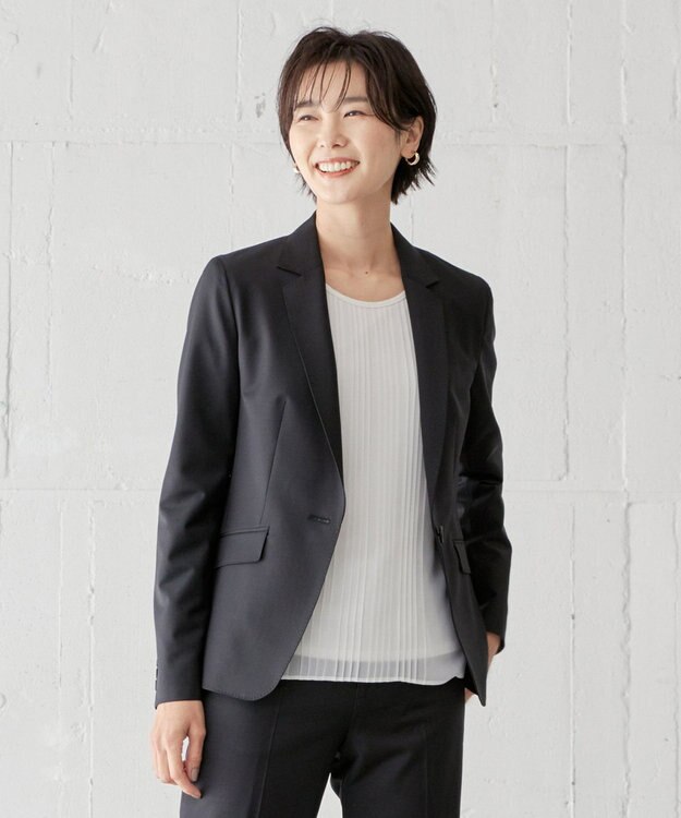 J.PRESS LADIES BAHARIYE SOLID テーラード ジャケット ブラック系