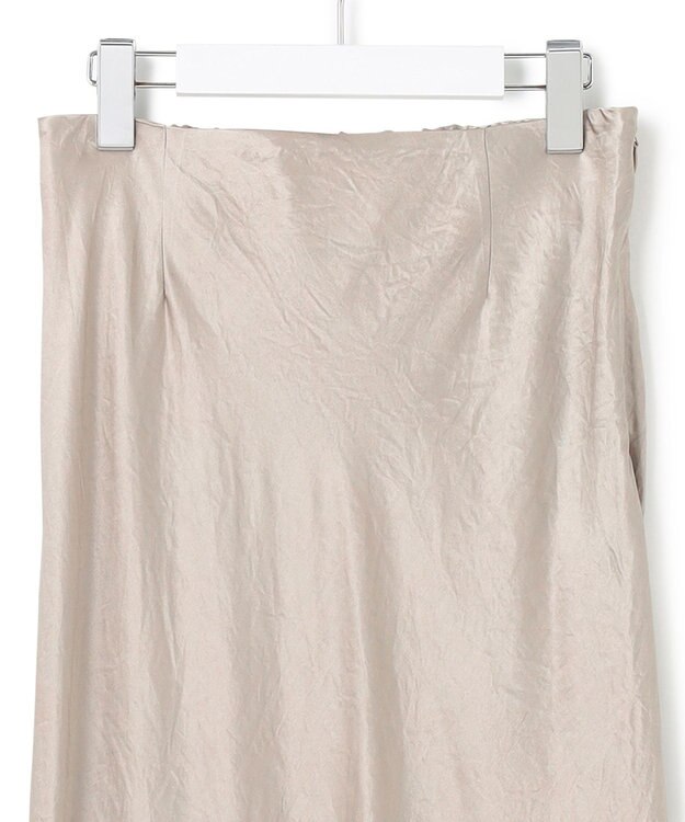 23区 【SACRA】アセテートサテン スカート [23区別注]ベージュ系