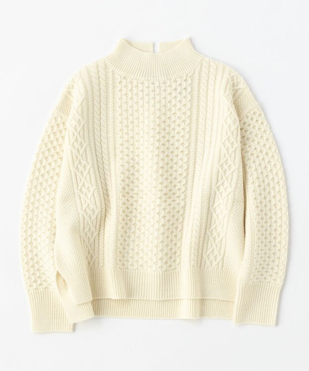 UNFILO アランパターンニット オフ