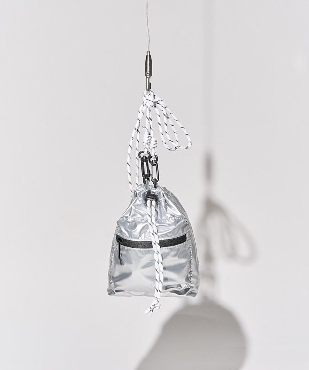 AMERICAN HOLIC ミニ巾着ショルダーバッグ Silver