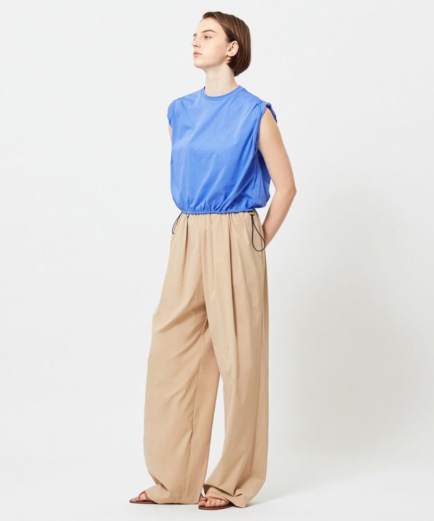 BEIGE， 【好評につき追加生産決定！】YANN / ワイドパンツ Beige