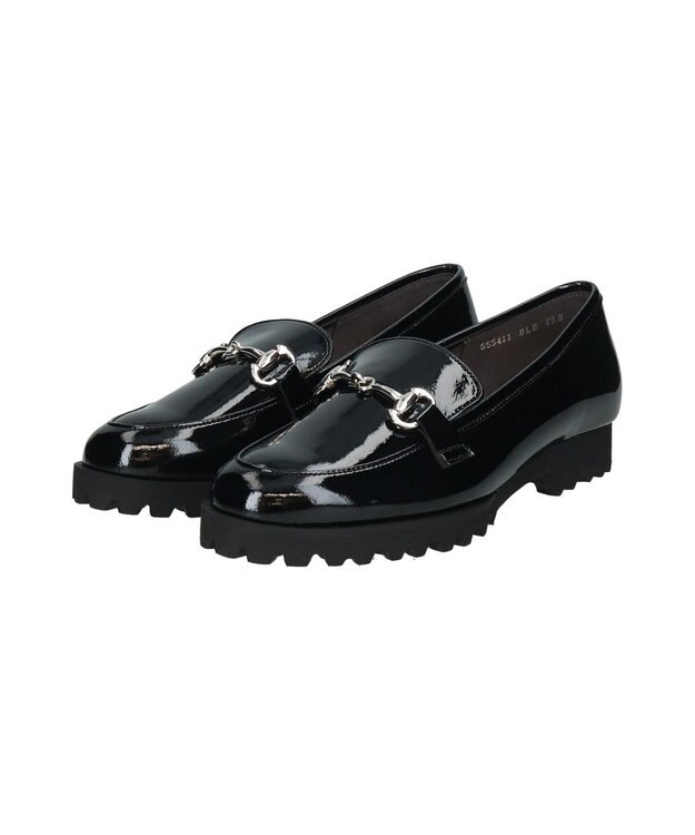 Bridget Birkin 【Bridget Birkin Walk】ビット付きコンフォートローファー ブラックエナメル