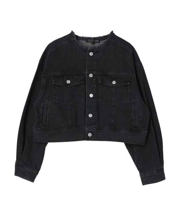 Green Parks ・ＳＵＧＡＲ　ＳＰＯＯＮ　ノーカラーＧジャン Black