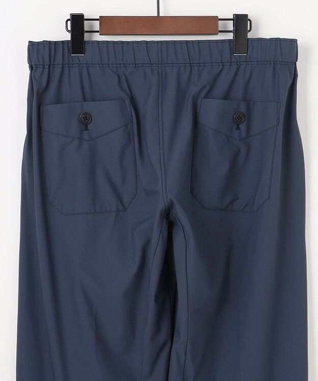 JOSEPH ABBOUD MOUNTAIN 【2WAYストレッチ/ECO撥水性】2WAYストレッチジャガードパンツ ネイビー系