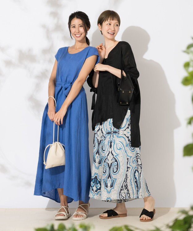 ONWARD Reuse Park 【自由区】パンツ春夏 ブルー