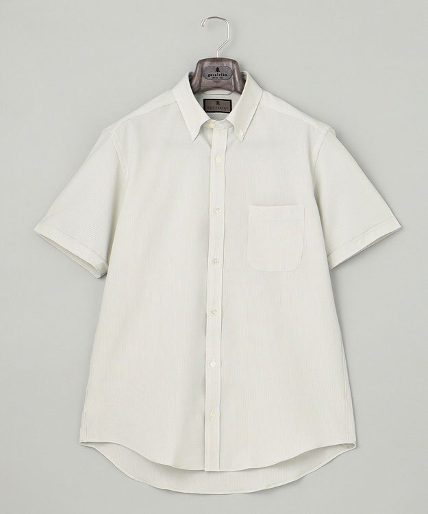 GOTAIRIKU クールマックスサッカーシャツ ライトグレー系1