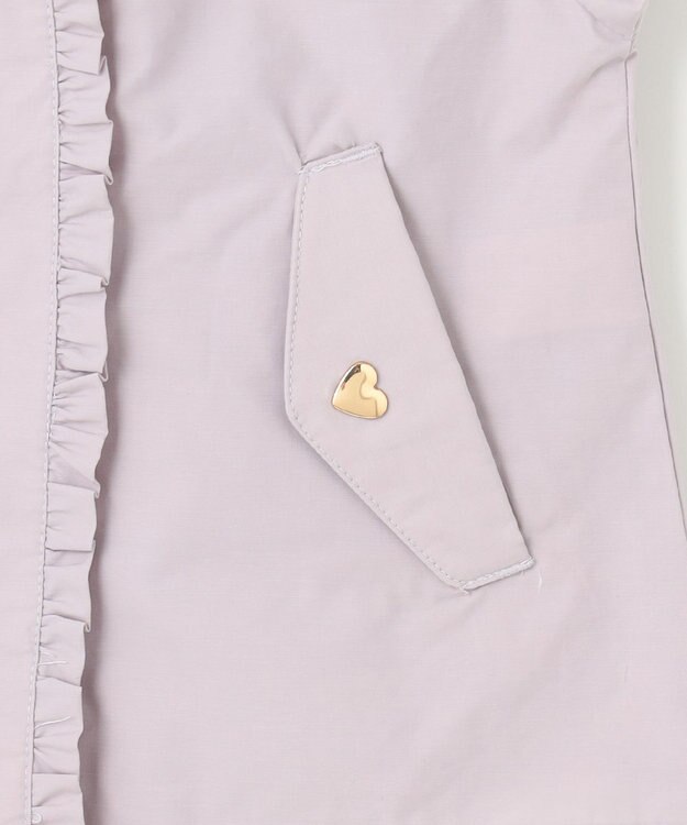 ANY KIDS ガーリー マウンテン パーカー ラベンダー