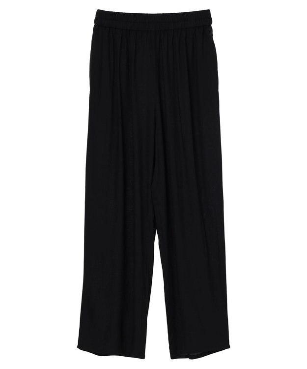 CRAFT STANDARD BOUTIQUE レーヨンイージーパンツ Black