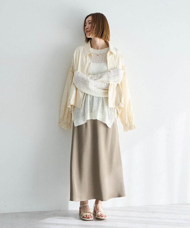 YECCA VECCA ルーズニットプルオーバー Ivory