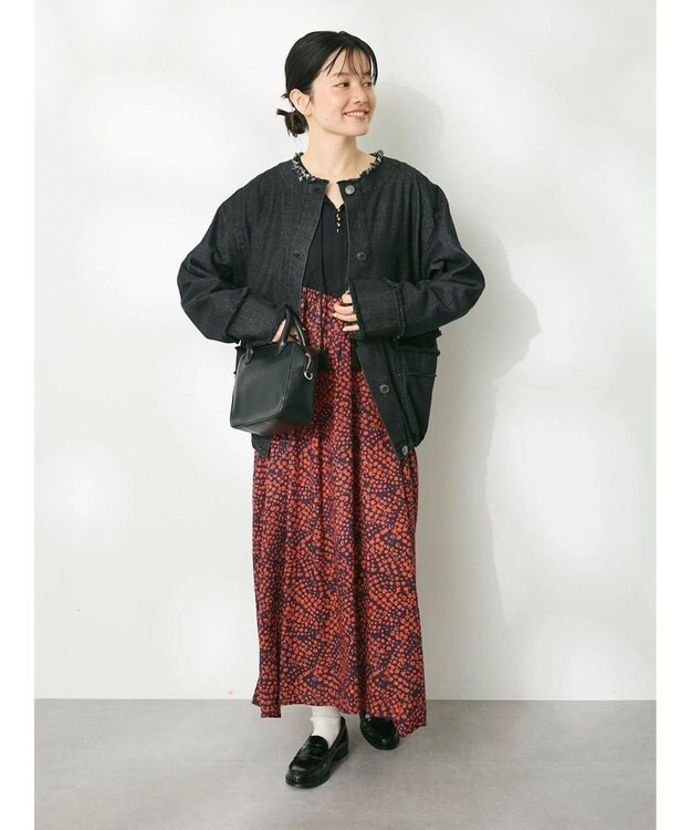 CRAFT STANDARD BOUTIQUE デニム２WAYブルゾン Black