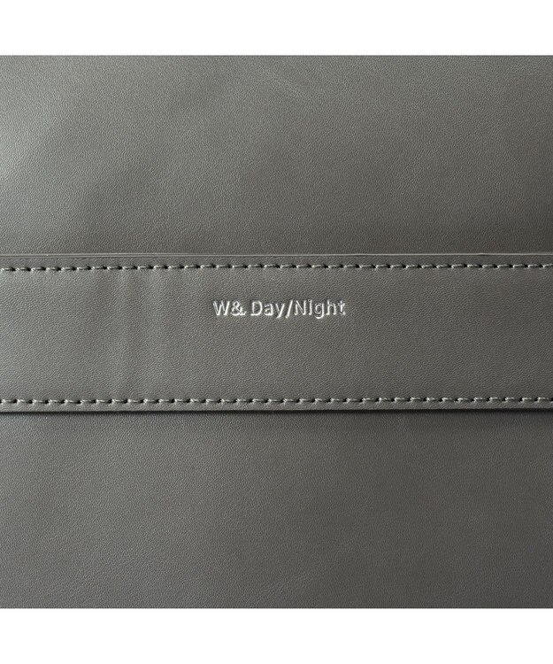 ACE BAGS & LUGGAGE W&.Day/Night ティルカ ラウンドリュック A4サイズ 14.0インチPC収納 19182 ダブルアンドデイナイト チャコールグレー