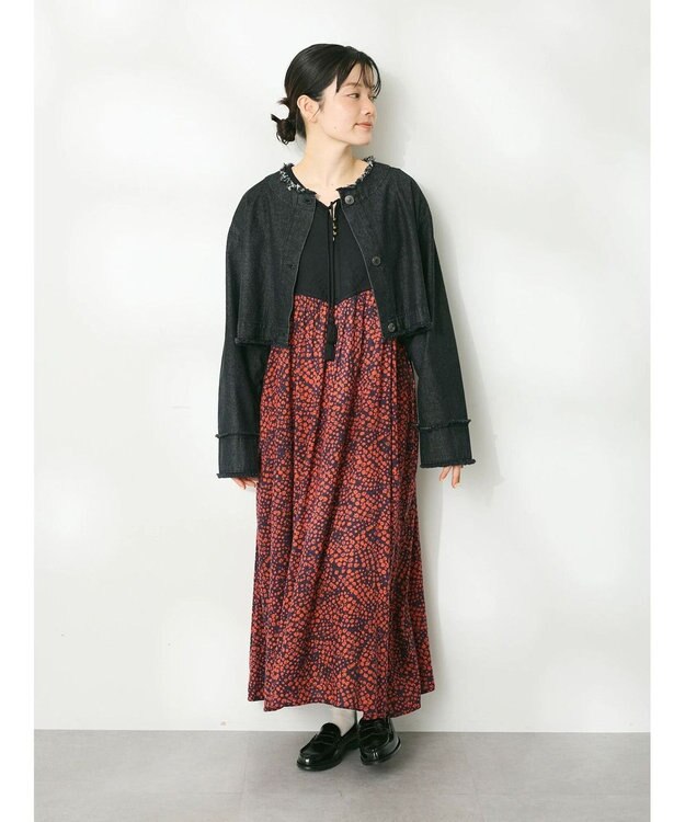 CRAFT STANDARD BOUTIQUE デニム２WAYブルゾン Black