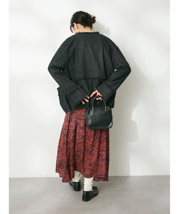 CRAFT STANDARD BOUTIQUE デニム２WAYブルゾン Black