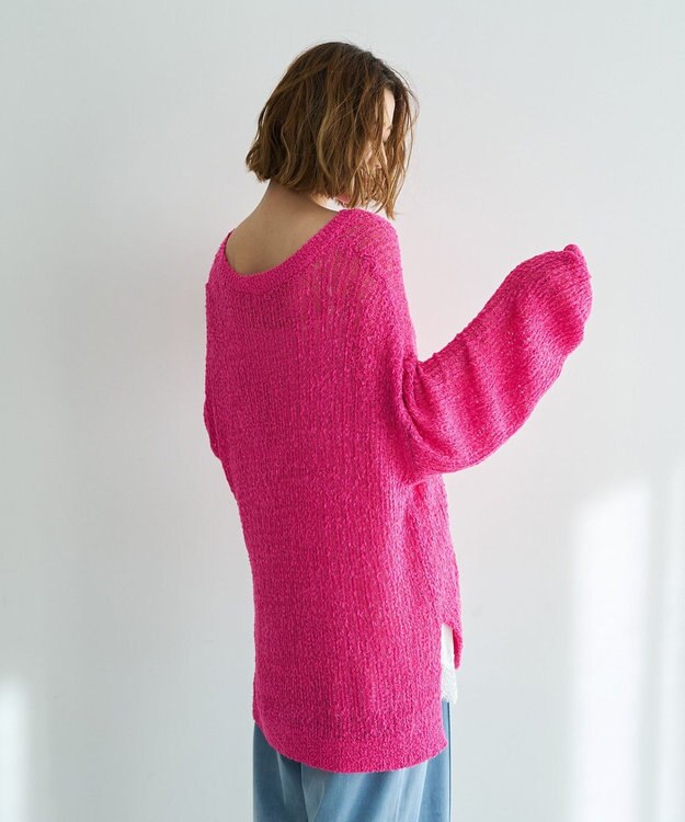 YECCA VECCA ルーズニットプルオーバー Pink