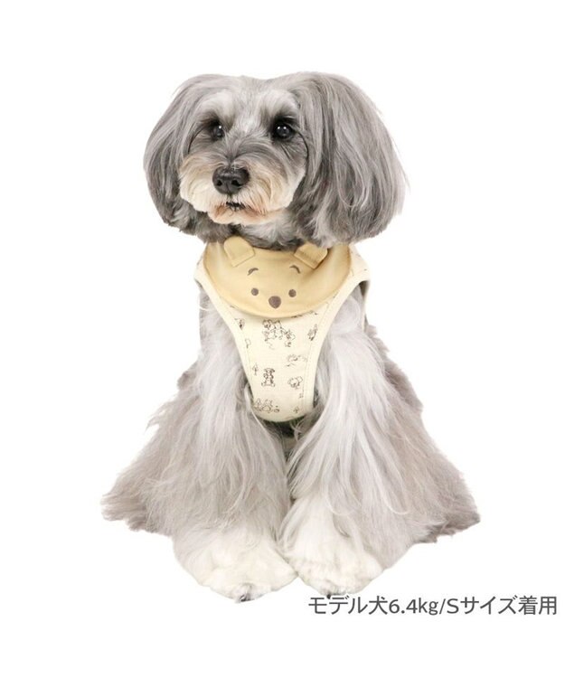 PET PARADISE ディズニー くまのプーさん スタイ付き ベスト ハーネス ３Ｓ 小型犬 イエロー