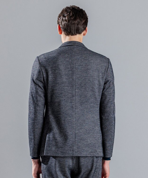 JOSEPH HOMME ドビージャージー　ダブルブレストジャケット ライトグレー系