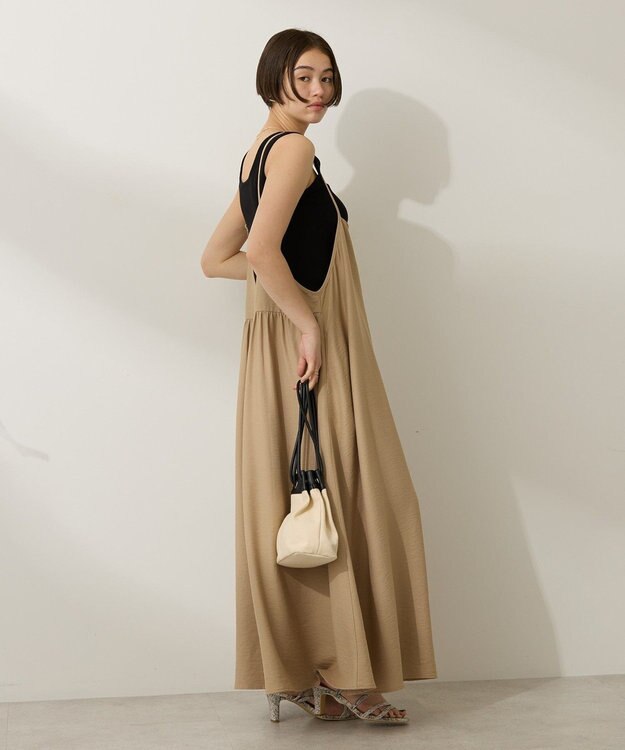 AMERICAN HOLIC 前後２ＷＡＹキャミワンピース Mocha