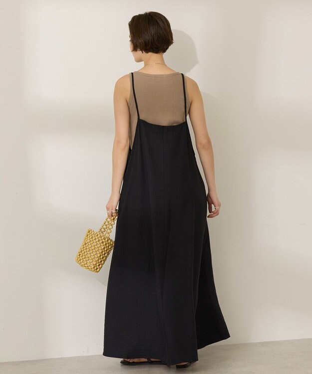 AMERICAN HOLIC 前後２ＷＡＹキャミワンピース Black
