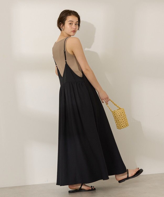 AMERICAN HOLIC 前後２ＷＡＹキャミワンピース Black