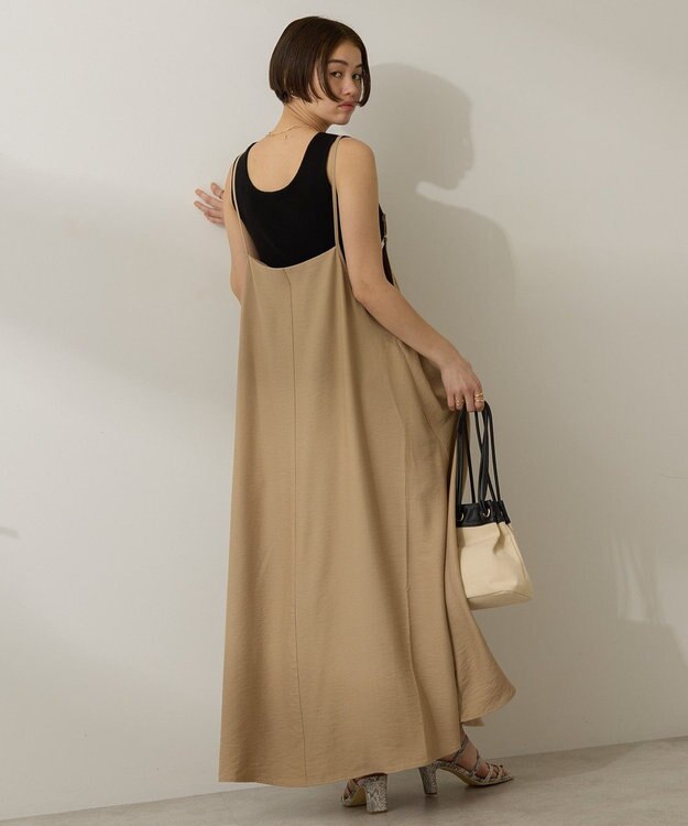 AMERICAN HOLIC 前後２ＷＡＹキャミワンピース Mocha