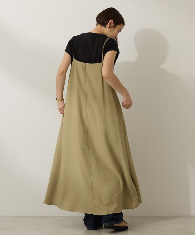 AMERICAN HOLIC 前後２ＷＡＹキャミワンピース Khaki