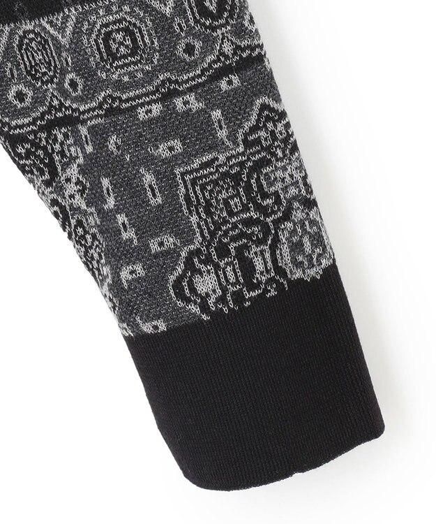 JOSEPH HOMME コラージュジャガード　タートルネック ブラック系5