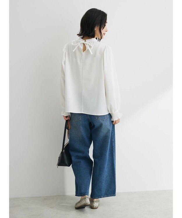 Green Parks ・ＥＬＥＮＣＡＲＥ　ＤＵＥ　ハイネックブラウス Off White