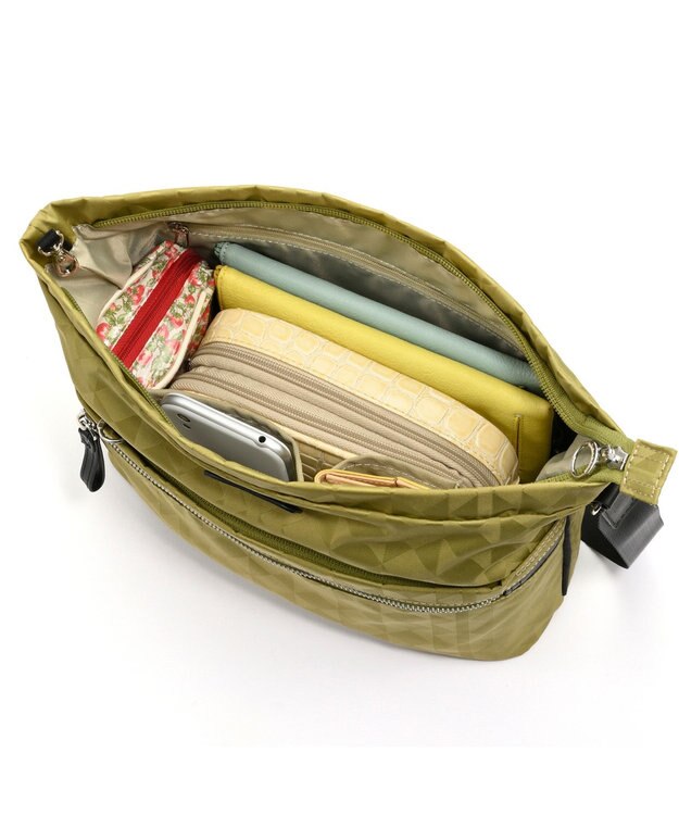 ACE BAGS & LUGGAGE Kanana project カナナモノグラム3rd ショルダーバッグ 11912 カナナ プロジェクト ピスタチオ