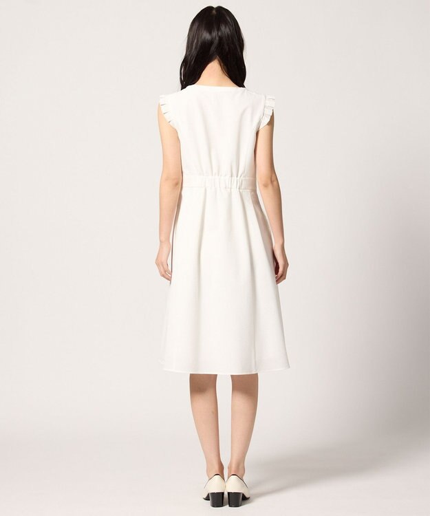 TOCCA 【洗える・UVカット・吸水速乾・消臭】FLAPPING OF BUTTERFLY  ドレス アイボリー系