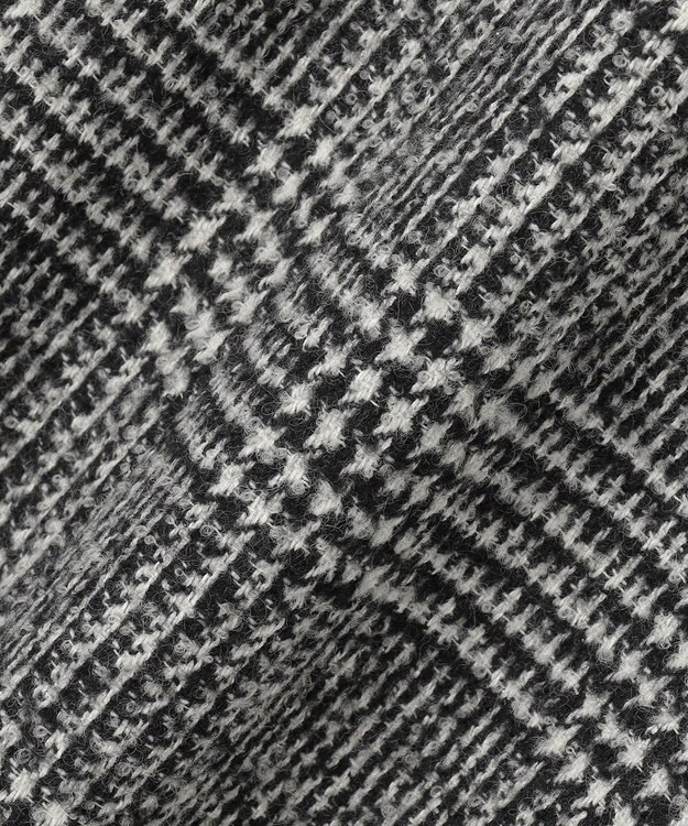 J.PRESS LADIES ウールシルクツイードグレンチェック スカート モノトーン系3