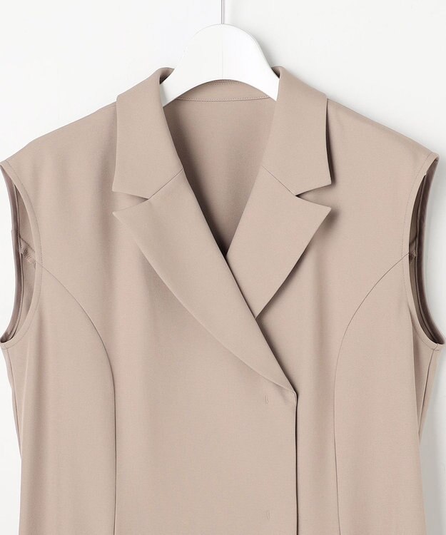 ANY SIS 【2WAY】テーラードジレ ワンピース グレージュ