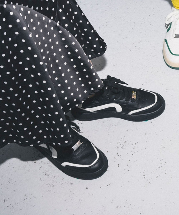 STEVE MADDEN BAL HARBOUR 厚底ローカットスニ―カー