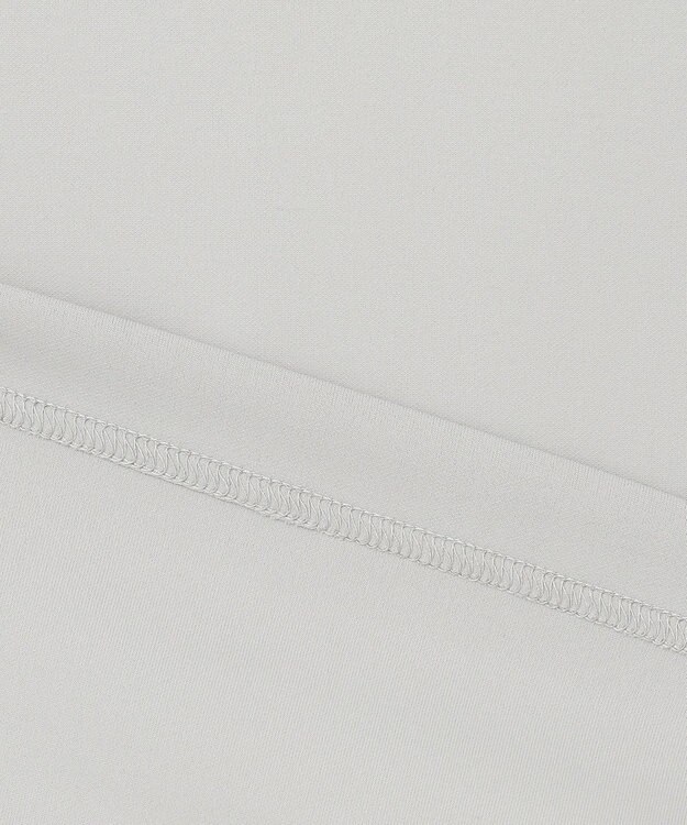 23区GOLF 【23Fondation】【吸水速乾/UVケア】ライトダンボール モックネック ライトグレー系