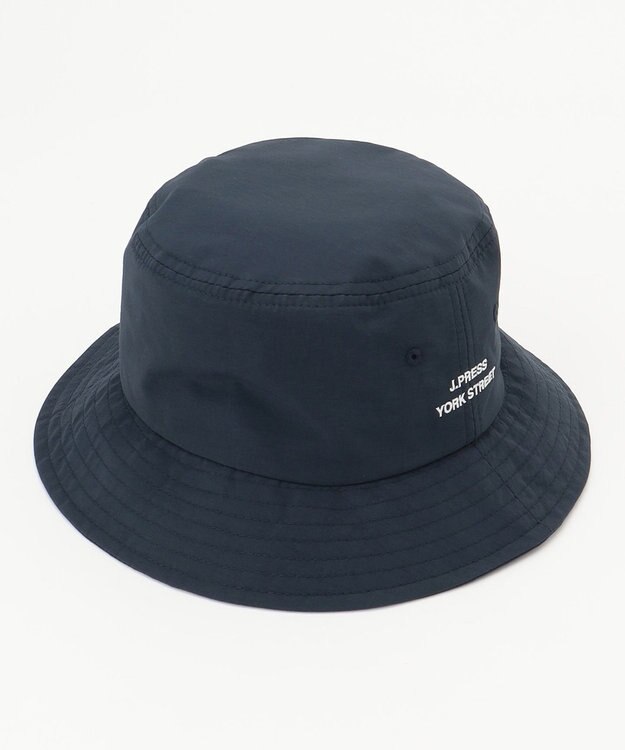 J.PRESS YORK STREET 【UNISEX】ロゴバケットハット ネイビー系