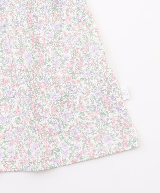 組曲 KIDS 【SS-Lサイズ】 ボタニカルフラワースイムウェア(セパレート) ラベンダー