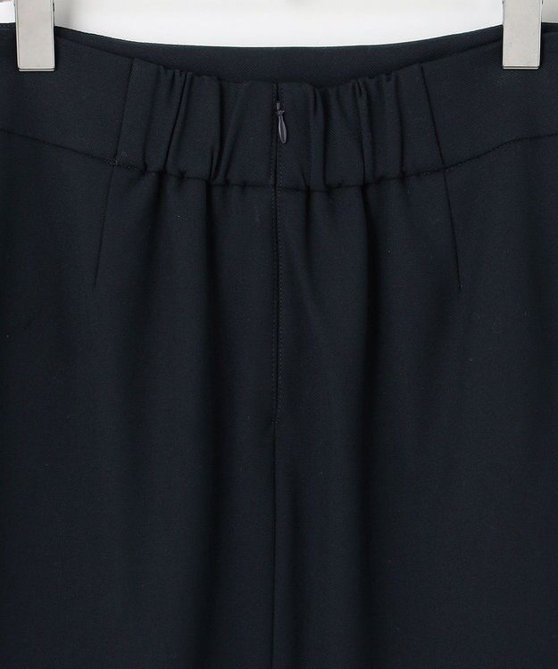 #Newans 【セレモニーにも】〈亀恭子さんコラボ〉美シルエットロングタイトスカート ネイビー