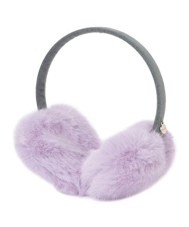 MOONBAT 【ラッピングBOX付き】FURLA ハート型イヤマフ ラベンダー