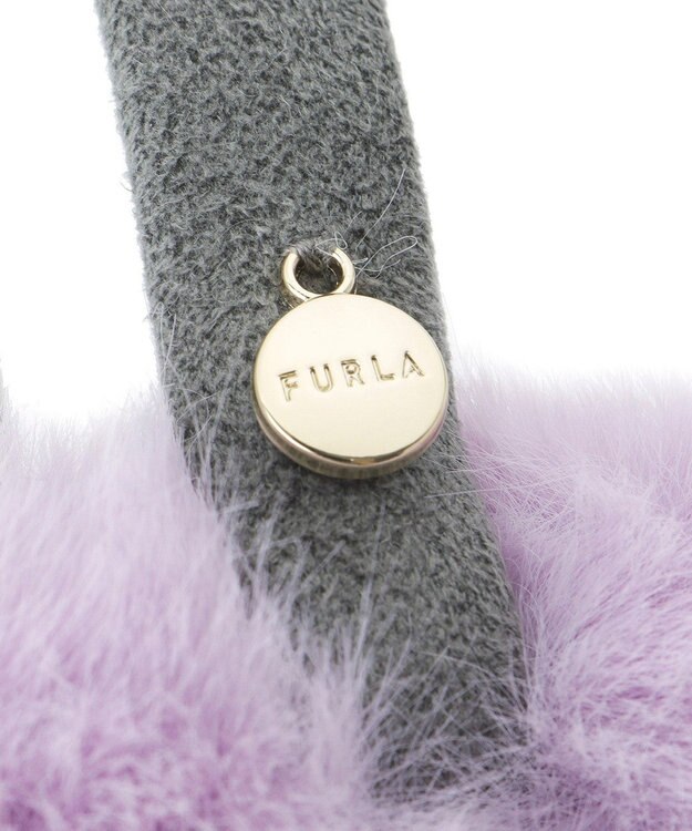MOONBAT 【ラッピングBOX付き】FURLA ハート型イヤマフ ラベンダー