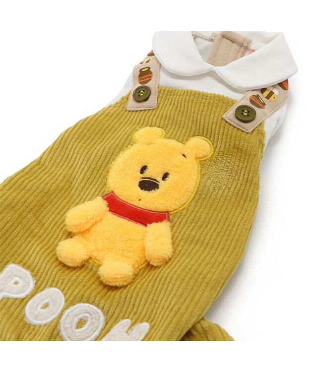 PET PARADISE ディズニー くまのプーさん フレンズ柄 ロンパース【小型犬】 黄