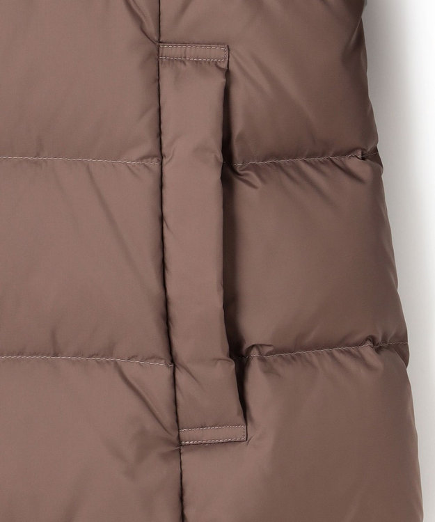 23区 【VERY掲載/新色追加】シレータフタ ミドル丈 ダウンコート ブラウン系