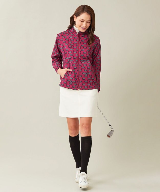 23区GOLF 着回し自在！【WOMEN】【撥水・ストレッチ】ツインスニード ホワイト系