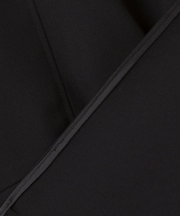 23区 【一部店舗限定/UVカット/洗える】ライトウェイトツイル ケープ付き ワンピース ブラック系