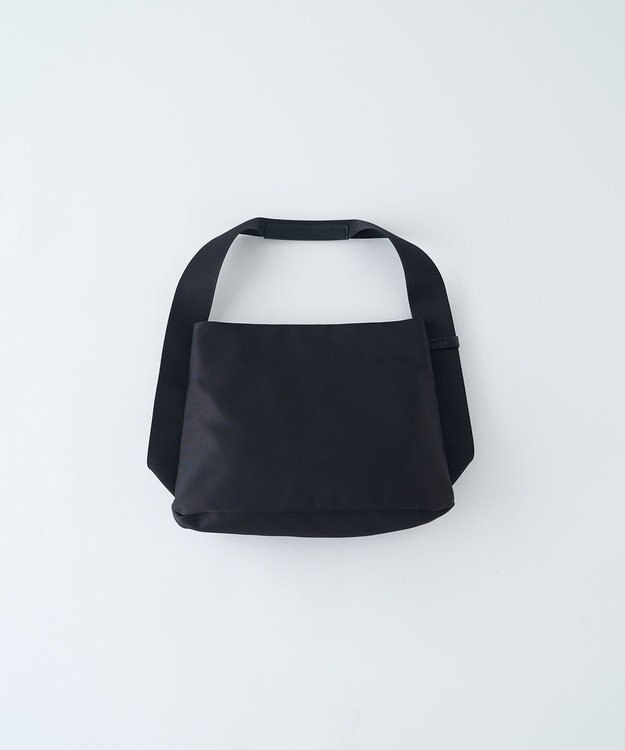 MIYABIYA LAQUOH【撥水加工】ミニマルナイロンワンショルダー (S) ブラック